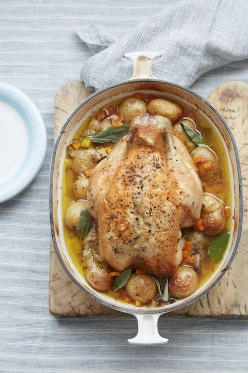 Pot roast chicken