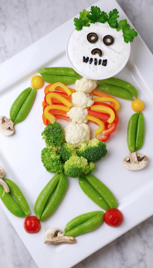 Veggie skeleton