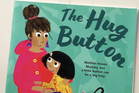 The hug button book cover