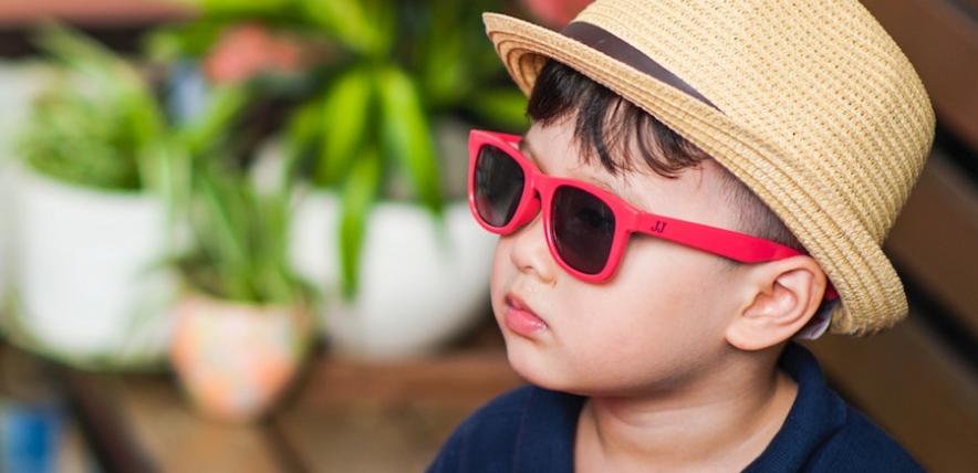 Boy in sunglasses